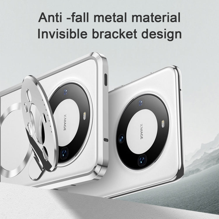 For Huawei Mate 60 Aromatherapy Holder Single-sided MagSafe Magnetic Phone Case