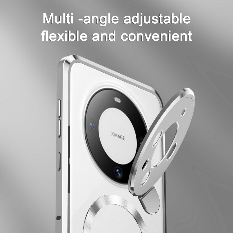 For Huawei Mate 60 Aromatherapy Holder Single-sided MagSafe Magnetic Phone Case