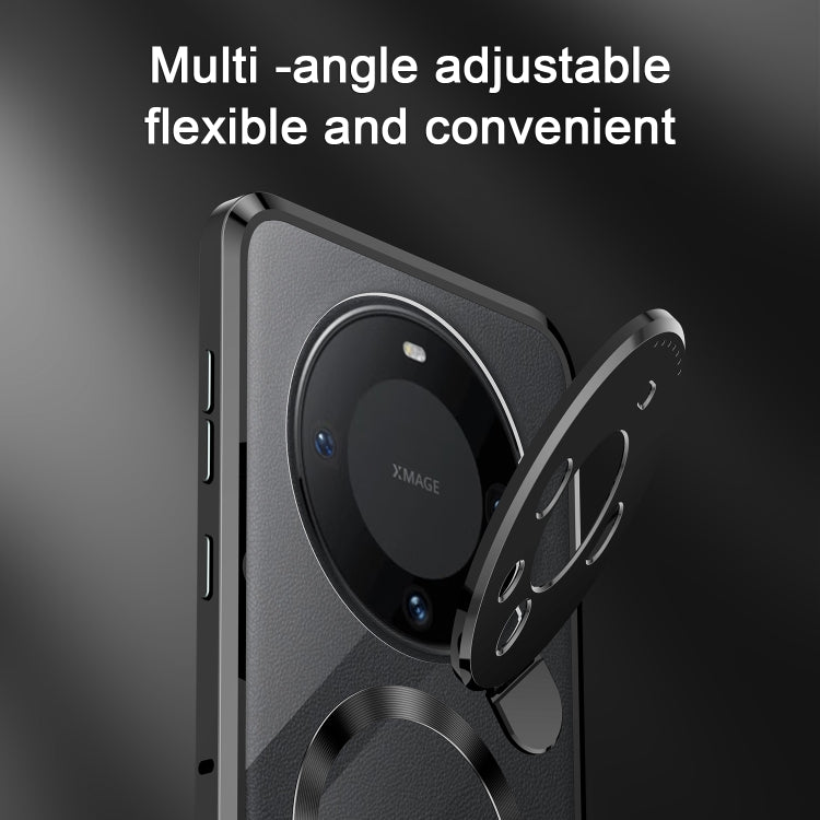For Huawei Mate 60 Aromatherapy Holder Single-sided MagSafe Magnetic Phone Case