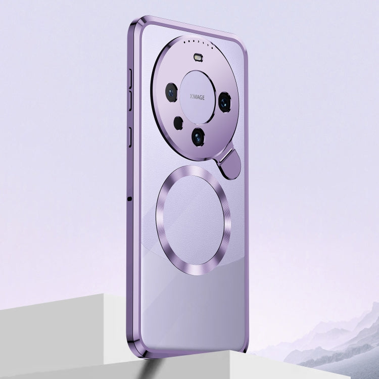 For Huawei Mate 60 Aromatherapy Holder Single-sided MagSafe Magnetic Phone Case