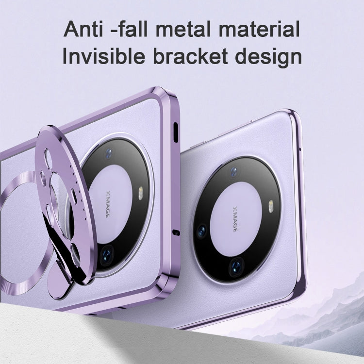 For Huawei Mate 60 Aromatherapy Holder Single-sided MagSafe Magnetic Phone Case