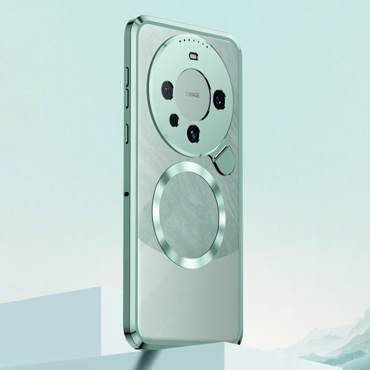 For Huawei Mate 60 Aromatherapy Holder Single-sided MagSafe Magnetic Phone Case