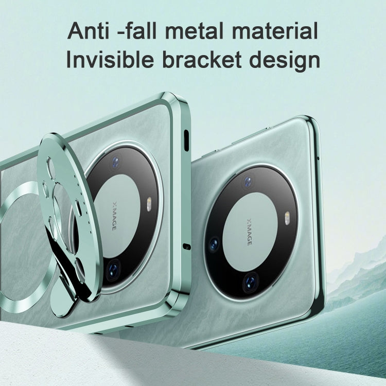 For Huawei Mate 60 Aromatherapy Holder Single-sided MagSafe Magnetic Phone Case
