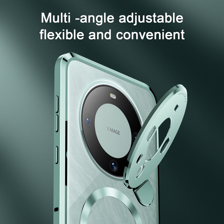 For Huawei Mate 60 Aromatherapy Holder Single-sided MagSafe Magnetic Phone Case