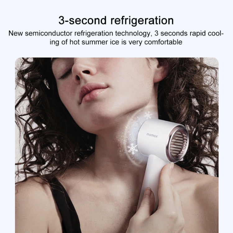 MOMAX IF15W Ultra Freeze Ice Pack Handheld High Speed Fan