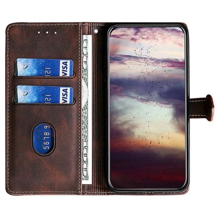 For Google Pixel 10a Skin Feel Magnetic Buckle Leather Phone Case