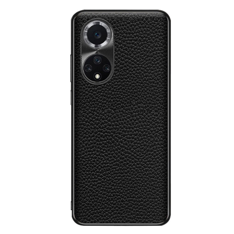 For Huawei nova 9 Pro Genuine Leather Litchi Texture Phone Case