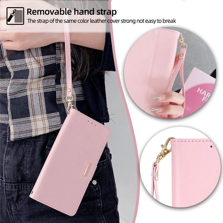 For OPPO Find X9 Pro 5G Crossbody Chain Leather Phone Case