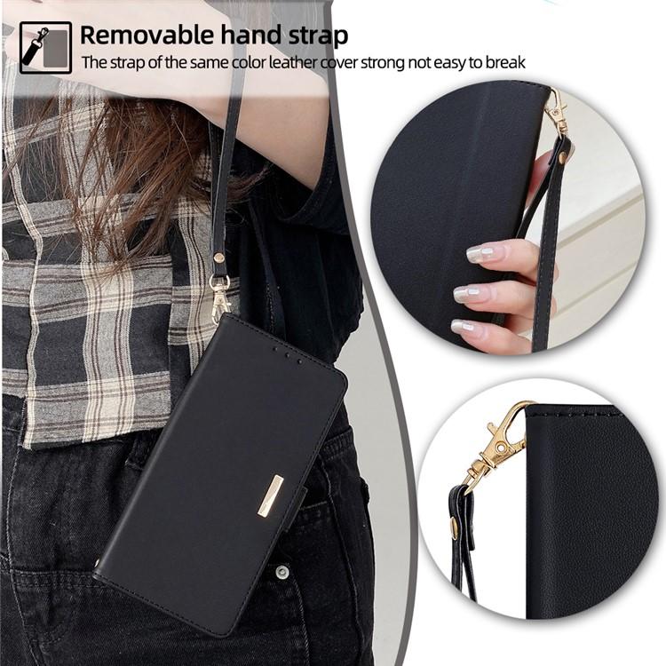 For vivo V50 5G Crossbody Chain Leather Phone Case