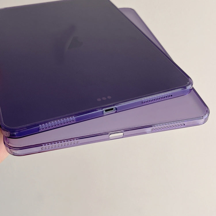 For iPad 10.2 2021/2020/2019 Skin-feeling Crystal Clear Acrylic Tablet Case