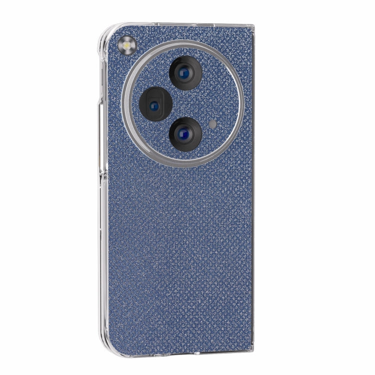 For OPPO Find N3 Transparent Frame Diamond Full Coverage Shockproof Phone Case