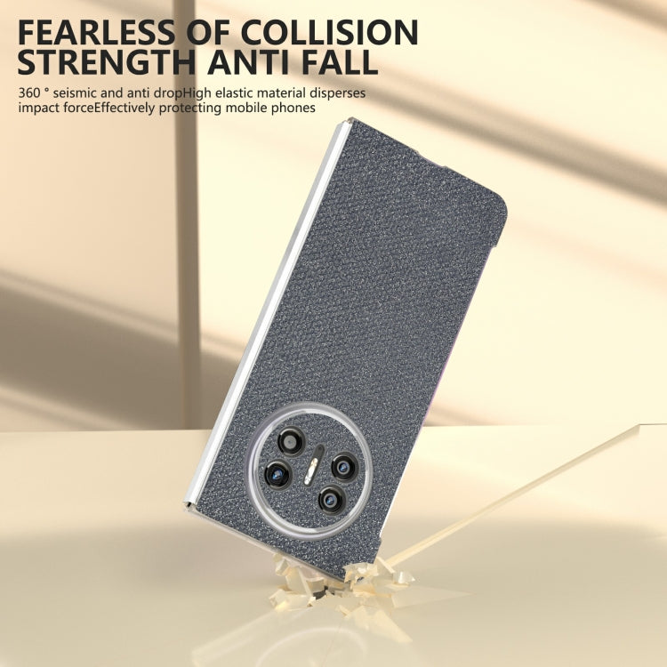 For Huawei Mate X5 Frosted Transparent Edge Diamond Phone Case