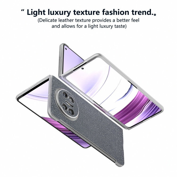 For Huawei Mate X5 Frosted Transparent Edge Diamond Phone Case