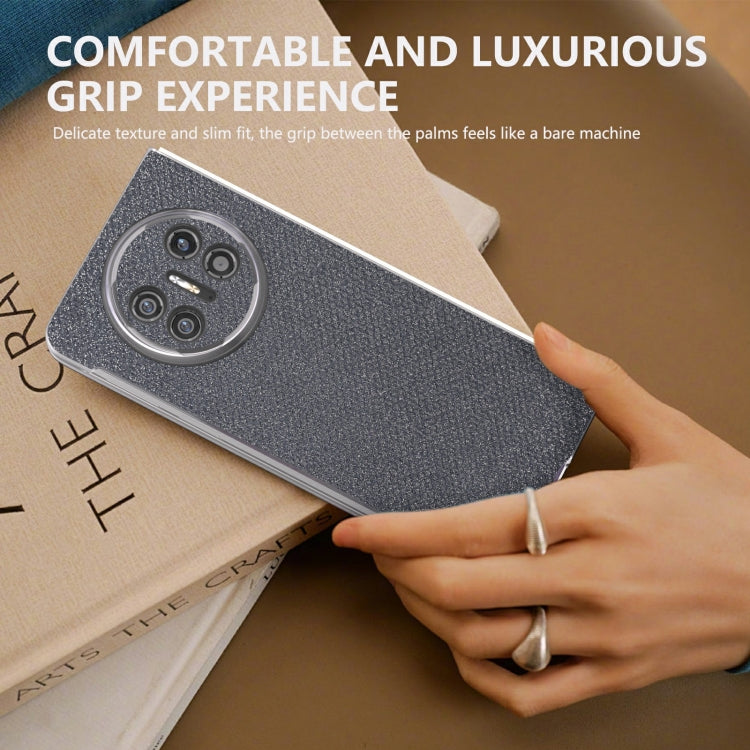 For Huawei Mate X5 Frosted Transparent Edge Diamond Phone Case