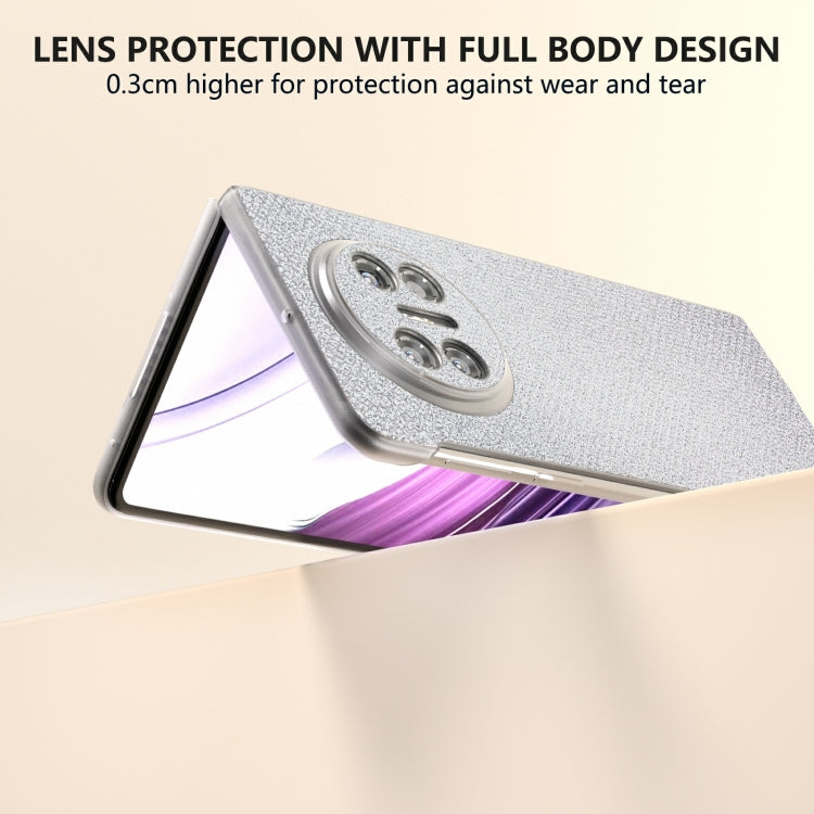 For Huawei Mate X5 Frosted Transparent Edge Diamond Phone Case