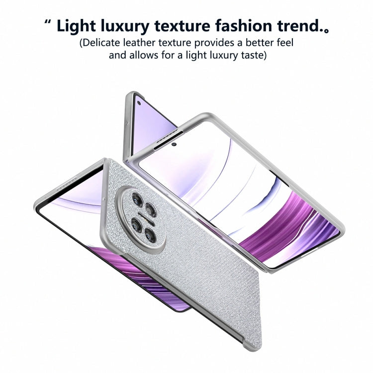 For Huawei Mate X5 Frosted Transparent Edge Diamond Phone Case