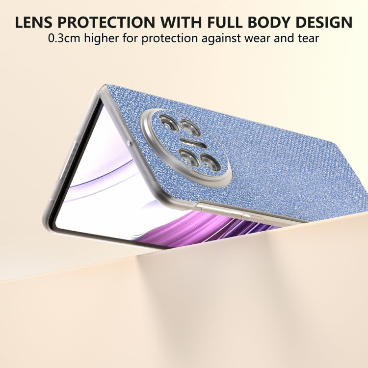 For Huawei Mate X5 Frosted Transparent Edge Diamond Phone Case
