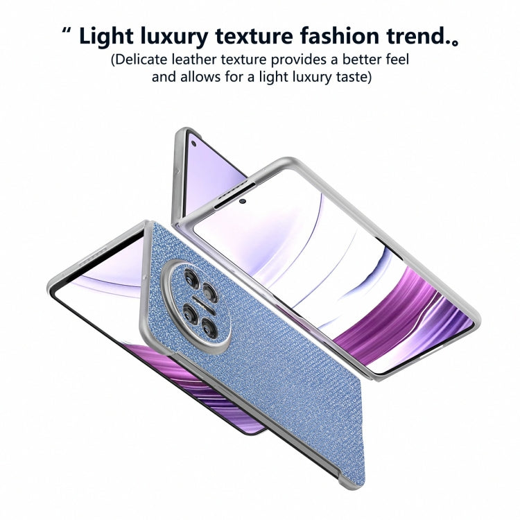 For Huawei Mate X5 Frosted Transparent Edge Diamond Phone Case