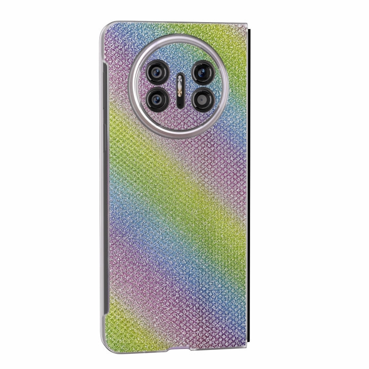 For Huawei Mate X5 Frosted Transparent Edge Diamond Phone Case