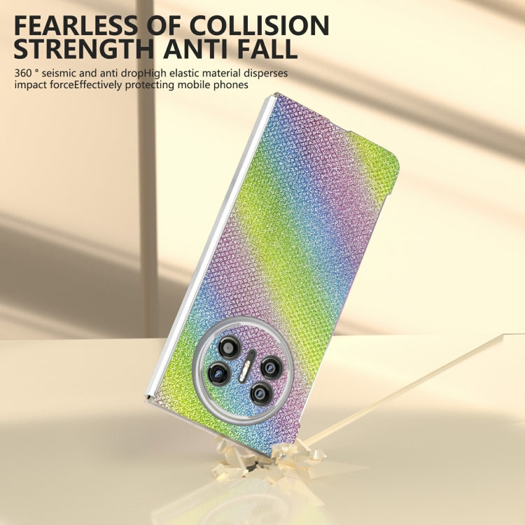 For Huawei Mate X5 Frosted Transparent Edge Diamond Phone Case