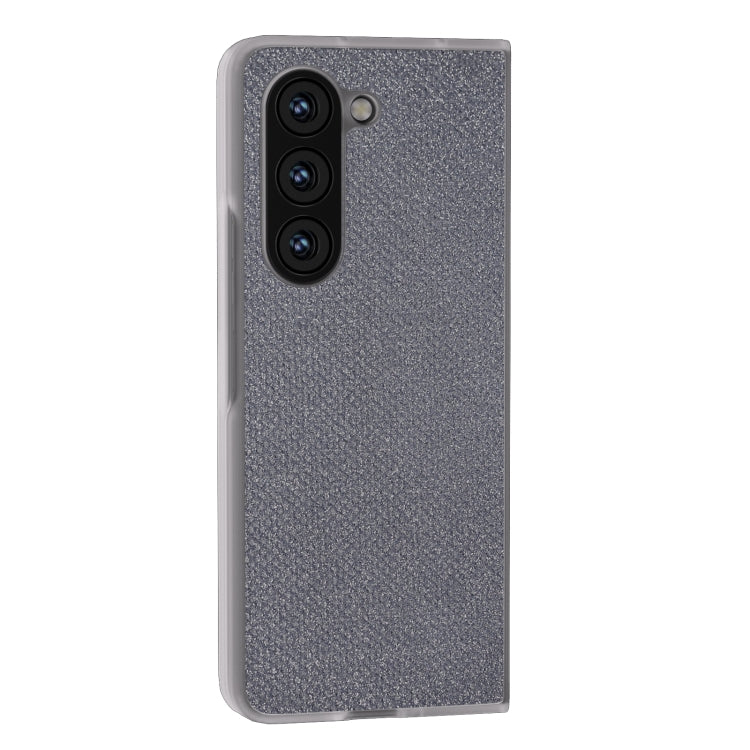 For Samsung Galaxy Z Fold5 Frosted Transparent Edge Diamond Phone Case