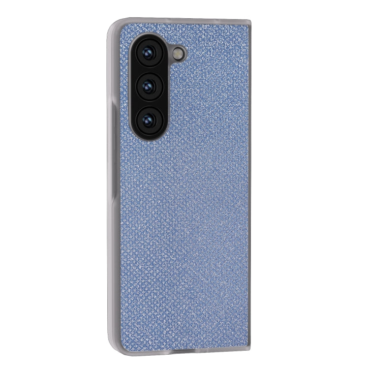 For Samsung Galaxy Z Fold5 Frosted Transparent Edge Diamond Phone Case