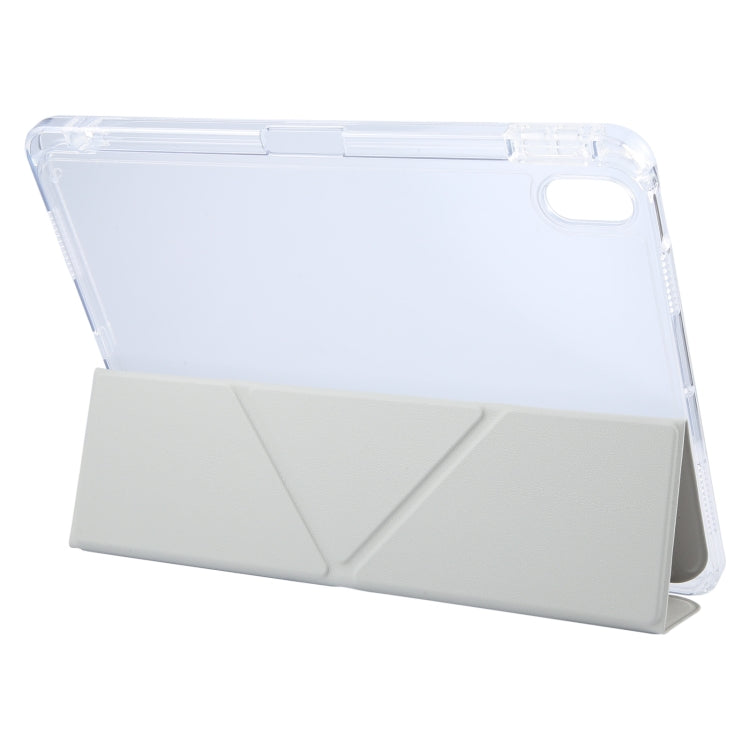 For iPad 2025 / 2022 GEBEI Deformation Leather Tablet Case