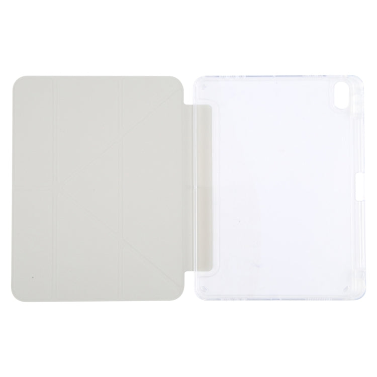 For iPad 2025 / 2022 GEBEI Deformation Leather Tablet Case