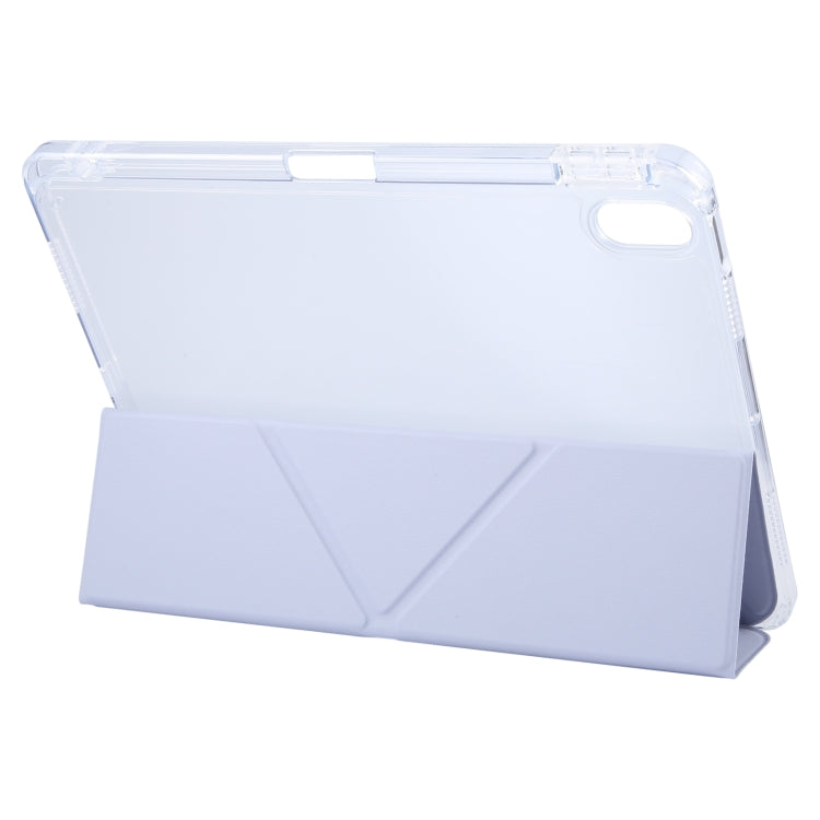 For iPad Pro 11 2022 GEBEI Deformation Leather Tablet Case