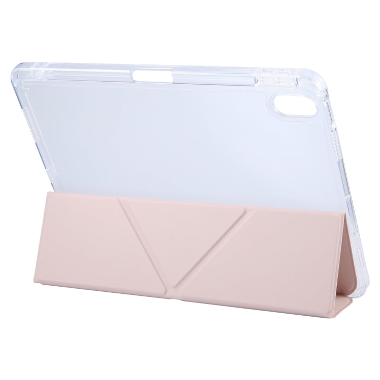 For iPad Pro 11 2022 GEBEI Deformation Leather Tablet Case