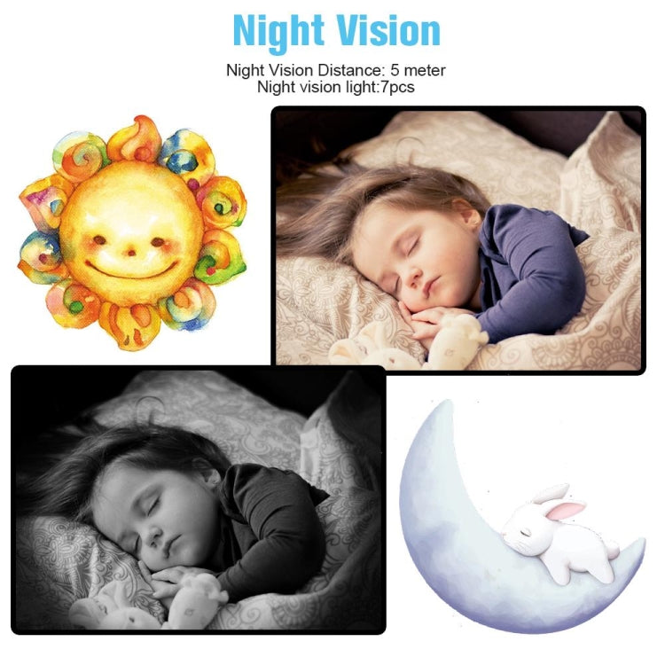 SP920 4.3 inch TFT Screen Baby Monitor Care Camera