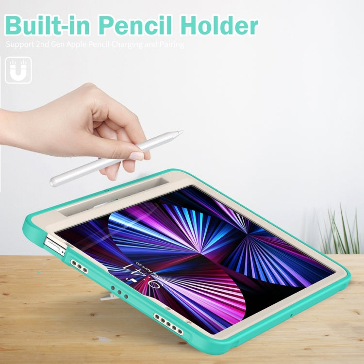 For iPad Pro 11 2025 / 2024 Spider Wheel Silicone Hybrid PC Tablet Case
