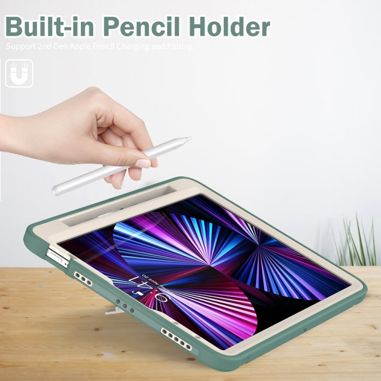 For iPad Pro 11 2025 / 2024 Spider Wheel Silicone Hybrid PC Tablet Case