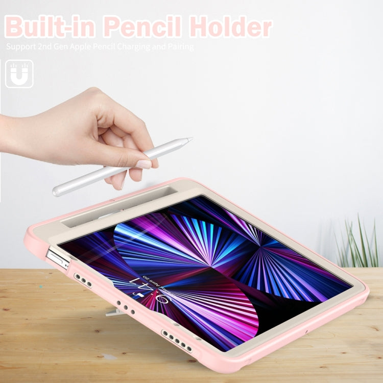 For iPad Pro 11 2025 / 2024 Spider Wheel Silicone Hybrid PC Tablet Case