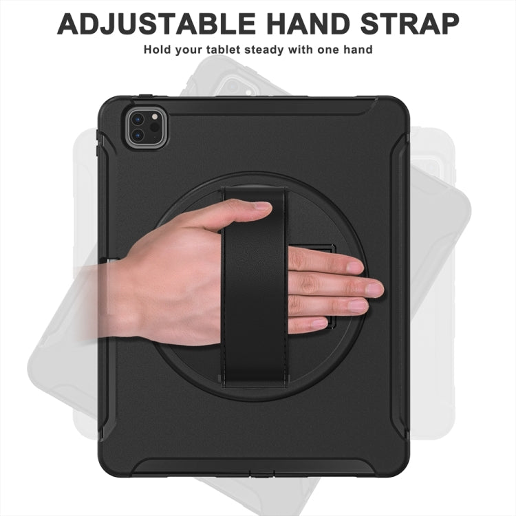 For iPad Air 11 2026 / 2025 / 2024 Spider Wheel Silicone Hybrid PC Tablet Case
