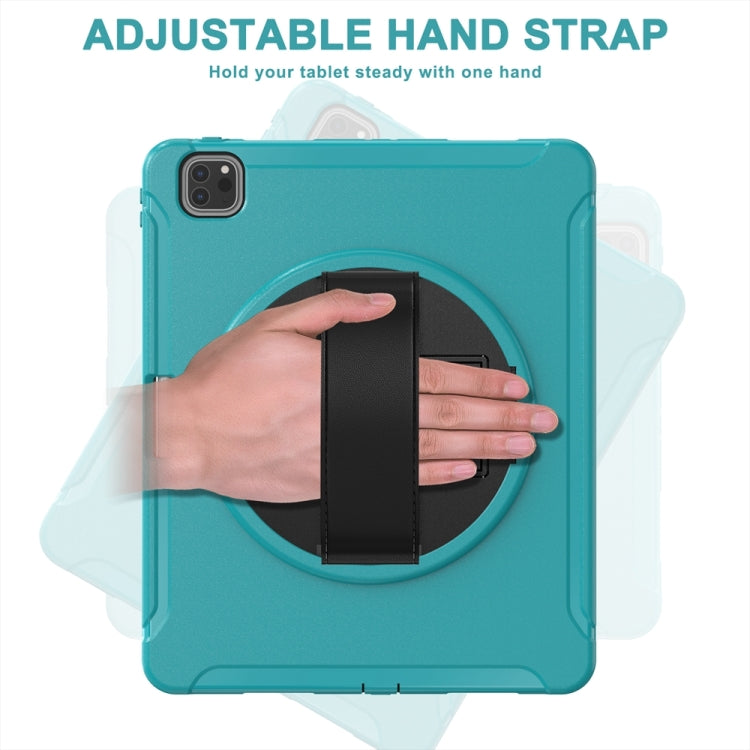 For iPad Air 11 2026 / 2025 / 2024 Spider Wheel Silicone Hybrid PC Tablet Case