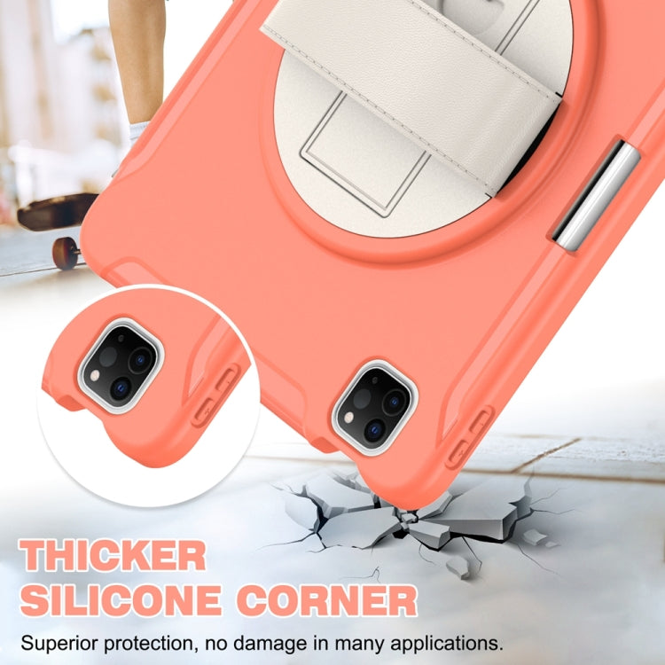 For iPad Air 11 2026 / 2025 / 2024 Spider Wheel Silicone Hybrid PC Tablet Case