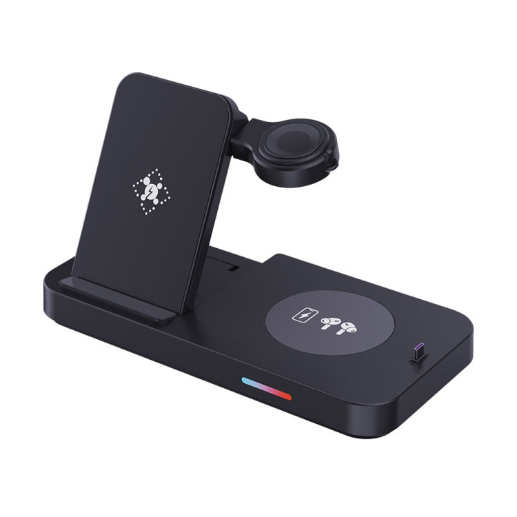 For Huawei Series 3 in 1 15W Earphones/Phones/Watch Fold Wireless Charger Stand