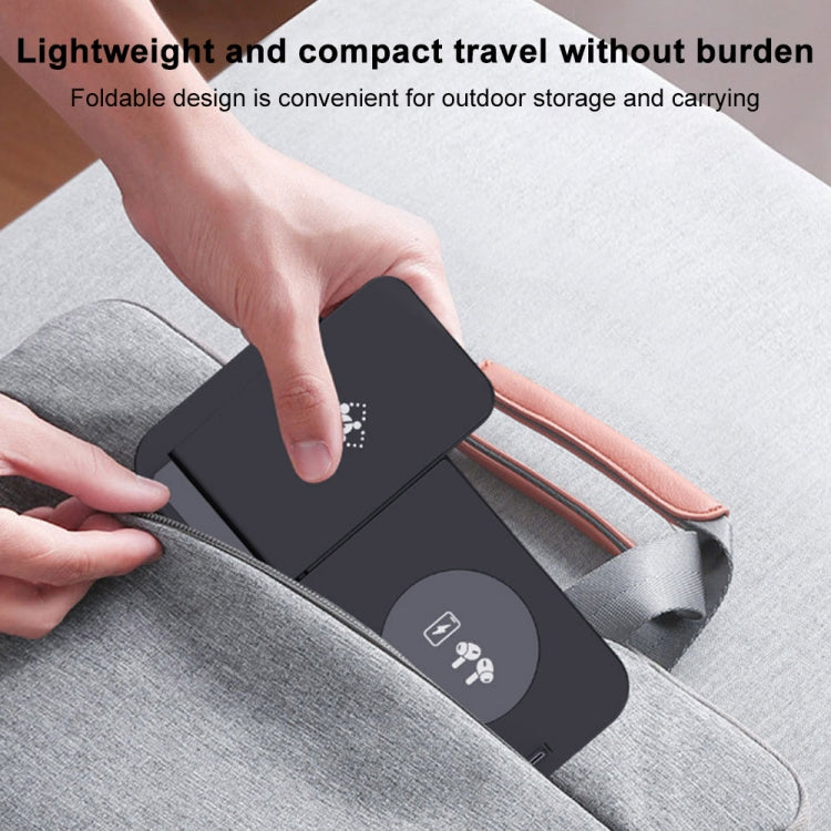 For Huawei Series 3 in 1 15W Earphones/Phones/Watch Fold Wireless Charger Stand
