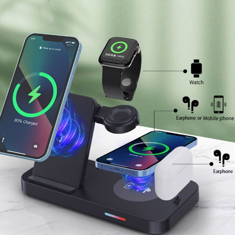 For Samsung Series 3 in 1 15W Earphones/Phones/Watch Fold Wireless Charger Stand