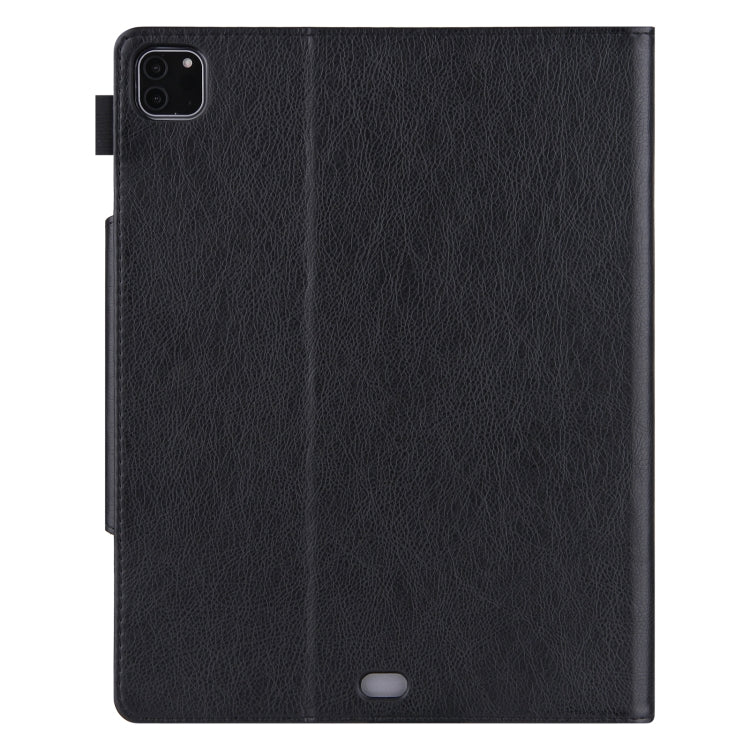 For iPad Pro 11 2025 / 2024 Solid Color Metal Buckle Leather Smart Tablet Case