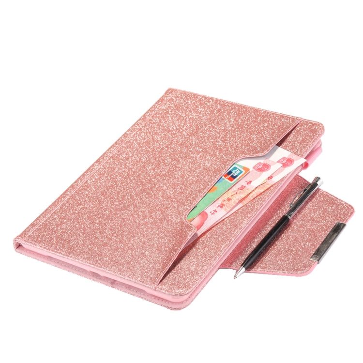 For iPad Pro 13 2025 / 2024 Glitter Metal Buckle Leather Smart Tablet Case