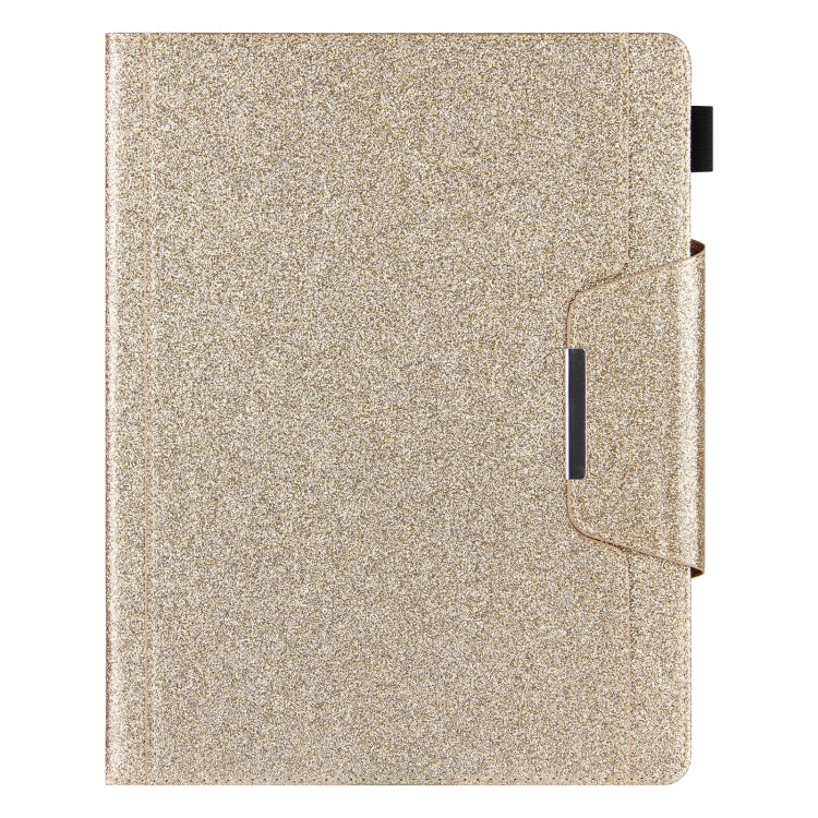 For iPad Pro 13 2025 / 2024 Glitter Metal Buckle Leather Smart Tablet Case