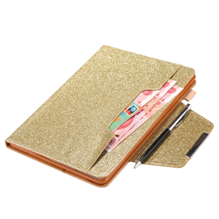 For iPad Pro 13 2025 / 2024 Glitter Metal Buckle Leather Smart Tablet Case