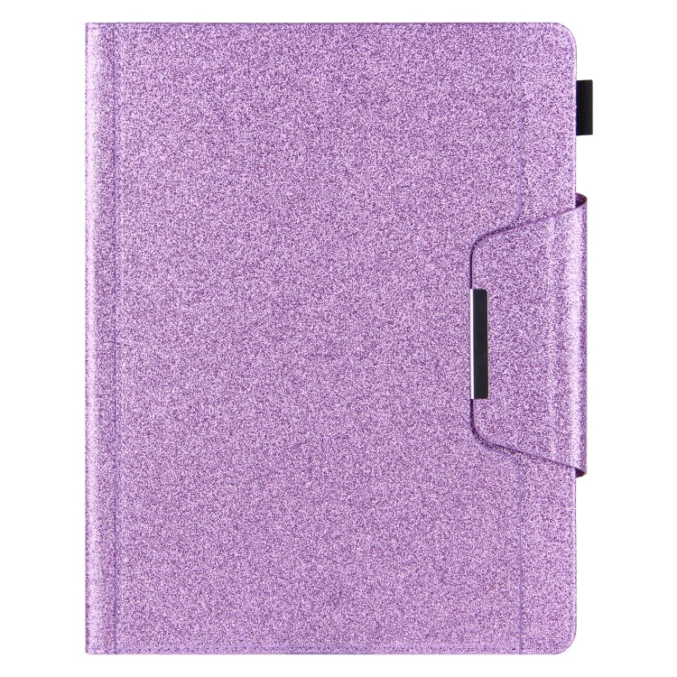 For iPad Pro 13 2025 / 2024 Glitter Metal Buckle Leather Smart Tablet Case