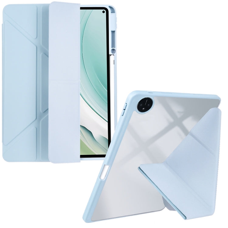 For Huawei MatePad Pro 11 2022 / 2024 Clear Acrylic Deformation Leather Tablet Case