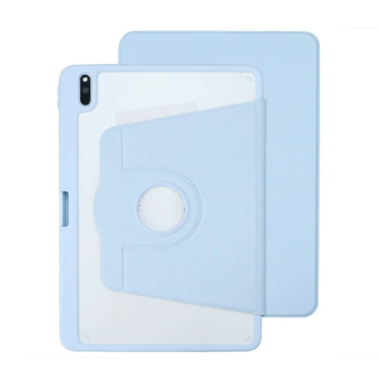 For Huawei MatePad 11 2021 / 2023 Acrylic 360 Degree Rotation Holder Tablet Leather Case