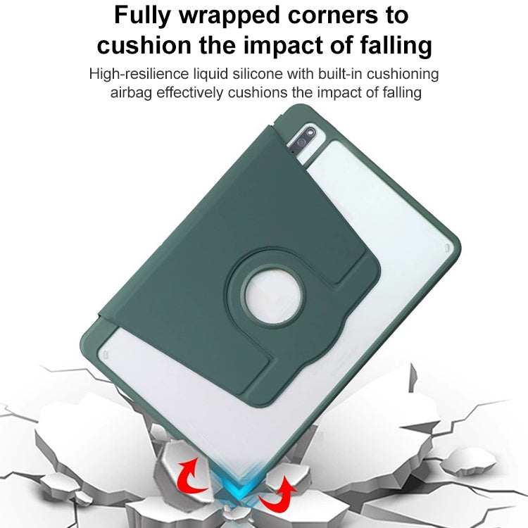 For Huawei MatePad Pro 11 2022 / 2024 Acrylic 360 Degree Rotation Holder Tablet Leather Case