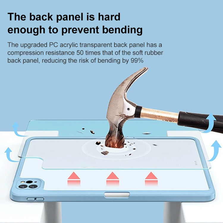 For Huawei MatePad 11 2021 / 2023 Acrylic 360 Degree Rotation Holder Tablet Leather Case