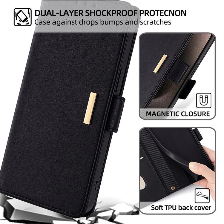 For Tecno Pop 10 4G Crossbody Chain Leather Phone Case
